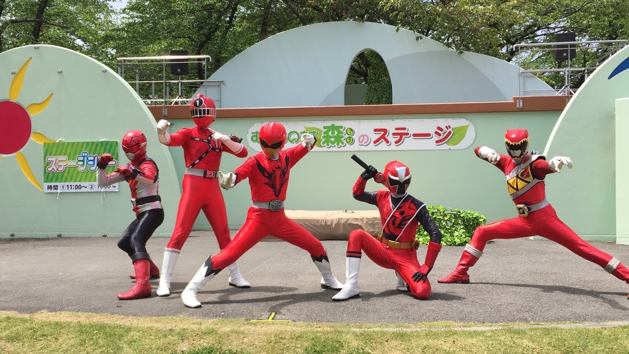 レッドヒーローショー　Redheroshow　トッキュー1号が子供にもどっちゃう！！