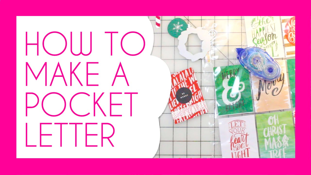 POCKET LETTERS // How I Make Them (Real-time Tutorial)