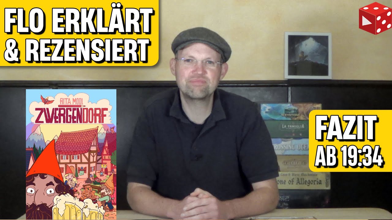Zwergendorf von Rita Modl - Ein Build & Write Spiel | Erklärt & rezensiert von Flo