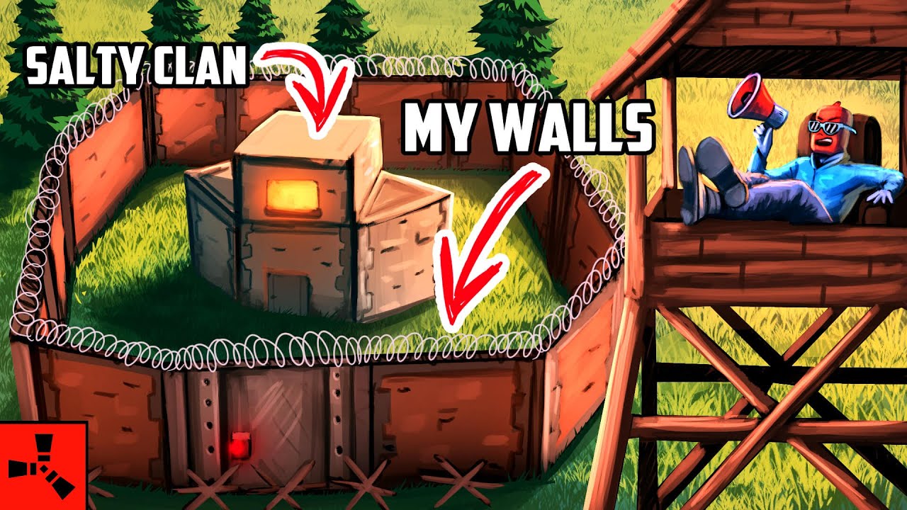 We Griefed a Salty Clans Base - Rust
