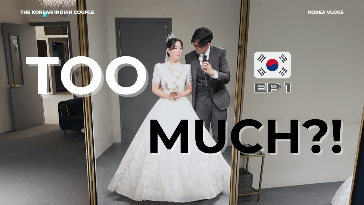 We Planned Our Korean Wedding in 2 Weeks 😅🇰🇷 | Korean-Indian Couple Vlog