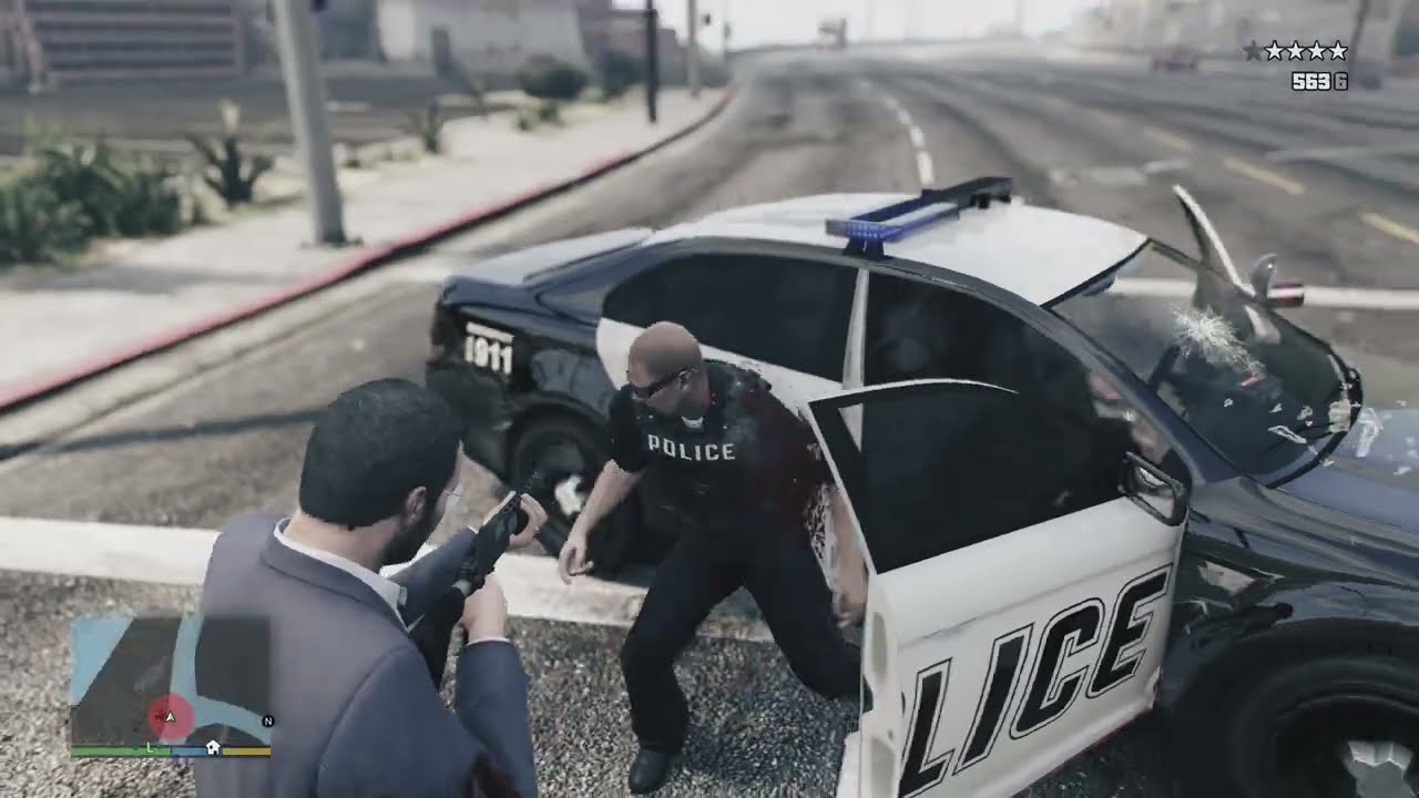 Grand Theft Auto V PS5 Free-roam gameplay #165