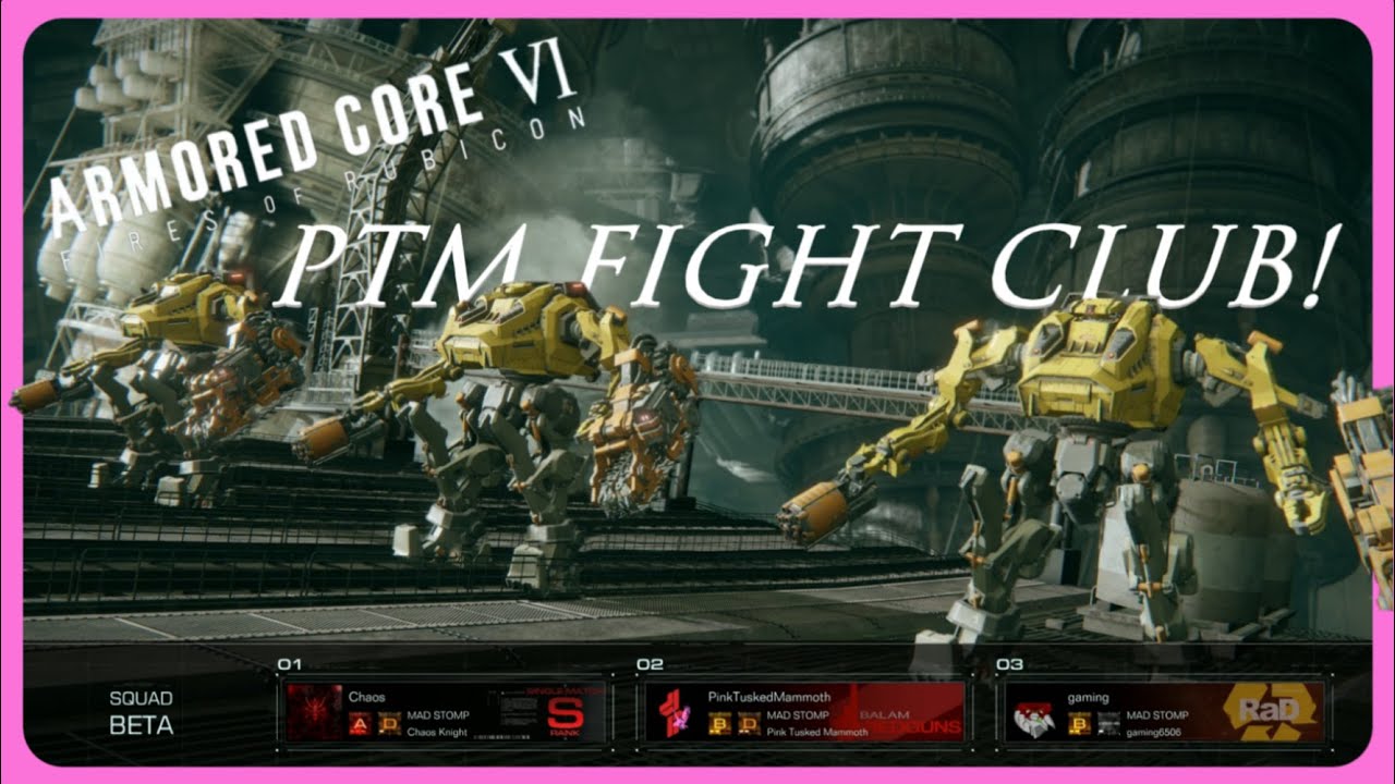 PTM Fight Club Highlights 7-27-2025 Armored Core 6 PvP