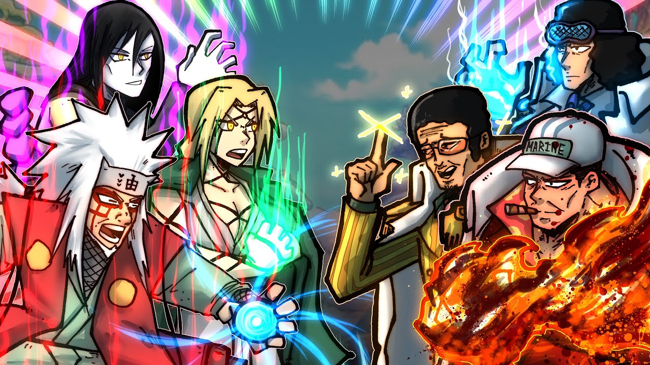 Why the Sannin VS Admirals IS NOT CLOSE !