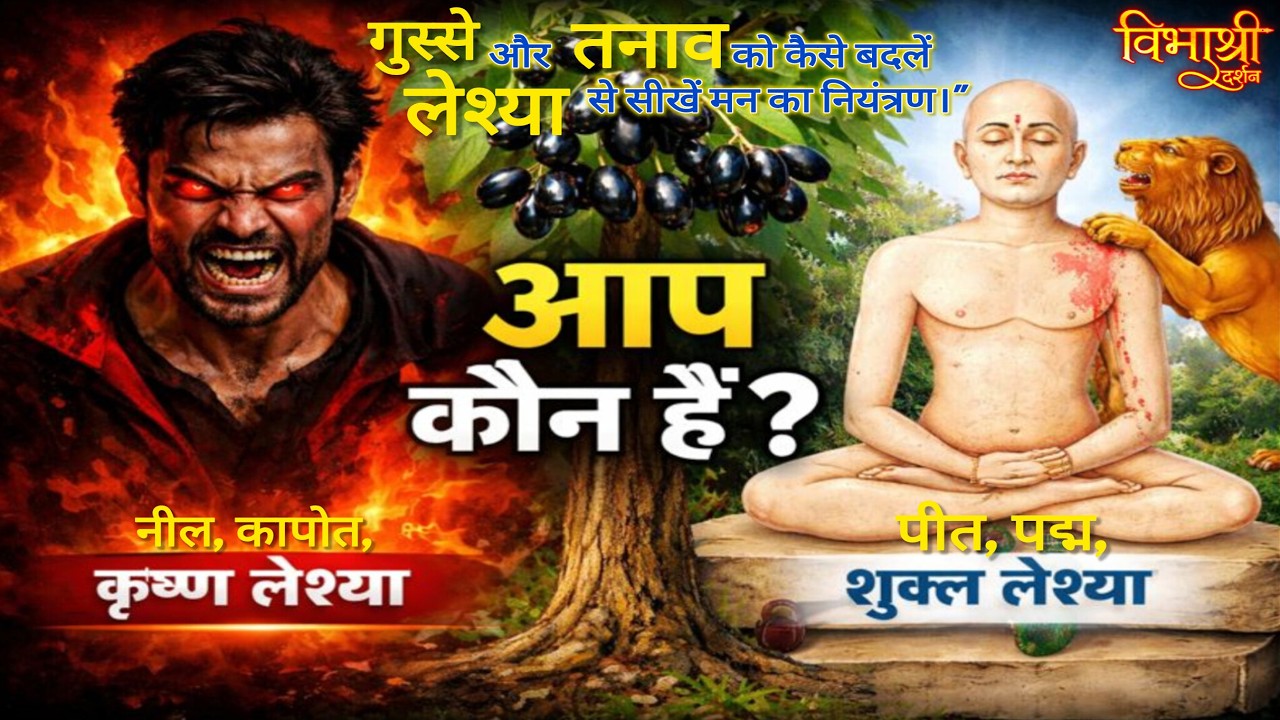 16/02/2026 | लेश्या | आपके विचारों का रंग क्या है? जानिए लेश्या का विज्ञान | आरके पुरम, कोटा #yt