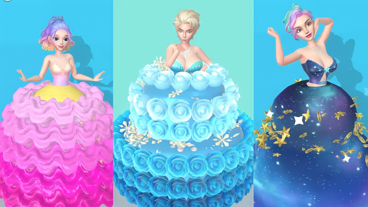 Icing On The Dress | Fashion Cake Decorating Games for Girls | Gameplay #1