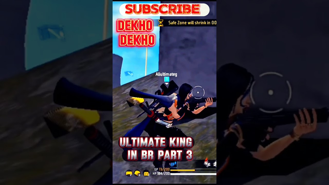 Ultimate king in BR part 3  #freefire #gaminganthem  #superultimategamer #totalgaming #ultimateking