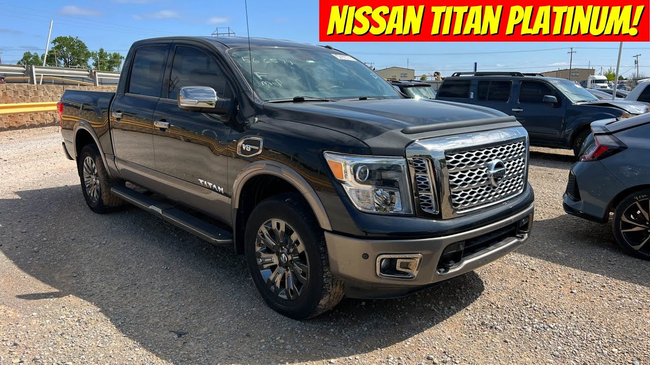 Copart Walk Around 5-9-22 + 2017 Nissan Titan Platinum Reserve!! I Really Need This!!