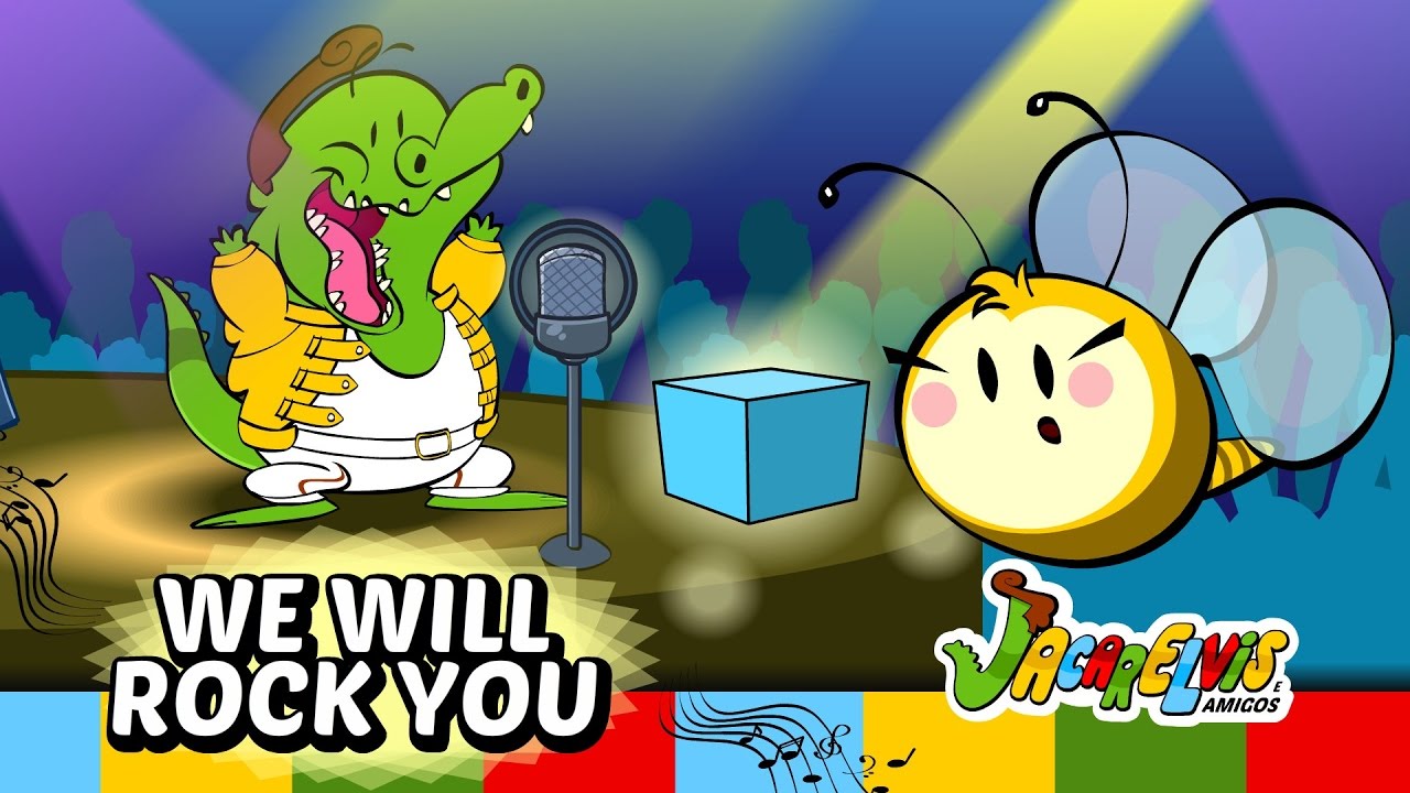 We Will Rock You! ♫♪ Homenagem do Jacarelvis (Queen)