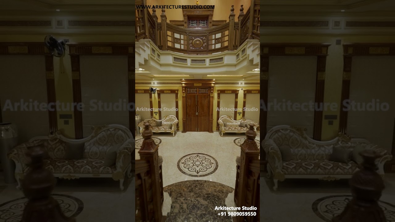 Colonial style architecture, Classic style interior_Luxury house design