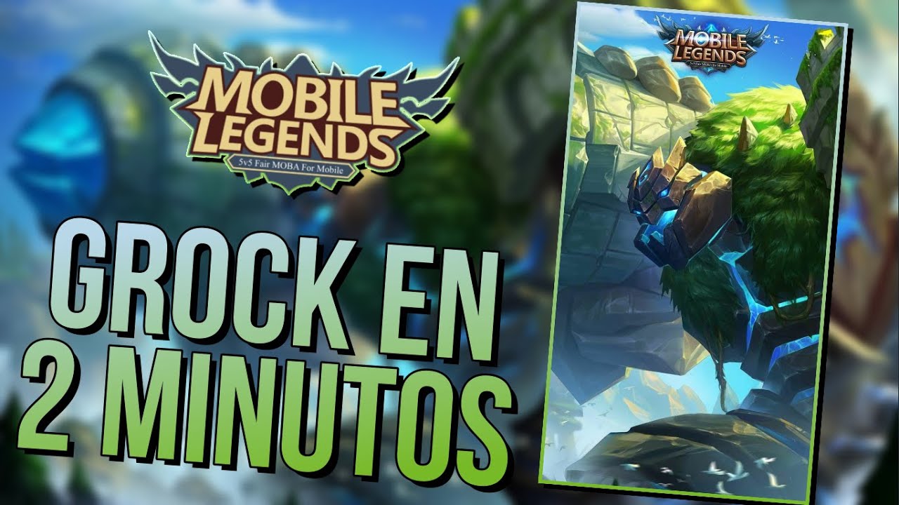 GROCK EN 2 MINUTOS 💣 Como jugar con Grock, Grock, tutorial Divertido - MOBILE LEGENDS ESPAÑOL