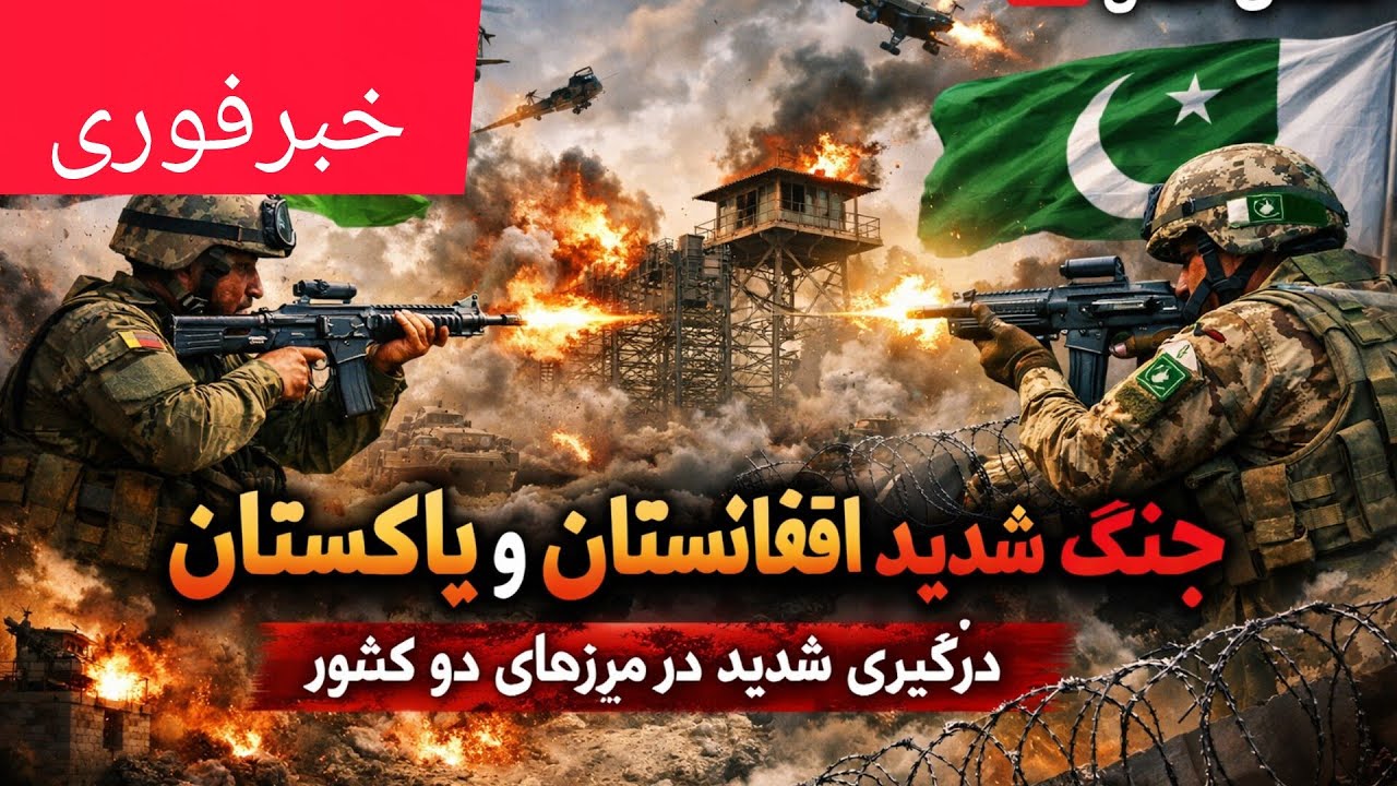 اکنون،خبر فوری درگیری شدید میان افغانستان و پاکستان آغاز شد.#everyone #followersシ゚ #همه 