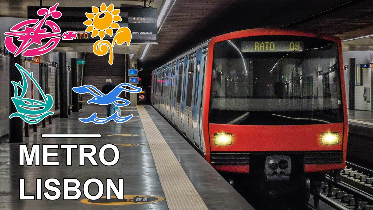 🇵🇹 Lisbon Metro - All the Lines / Metro de Lisboa - Todas as linhas (2021) (4K)