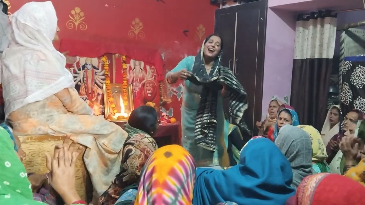भजन 🌹 गाड़ी आले मने बिठाले, जाना मथुरा धाम, किराया के लेगा।।
