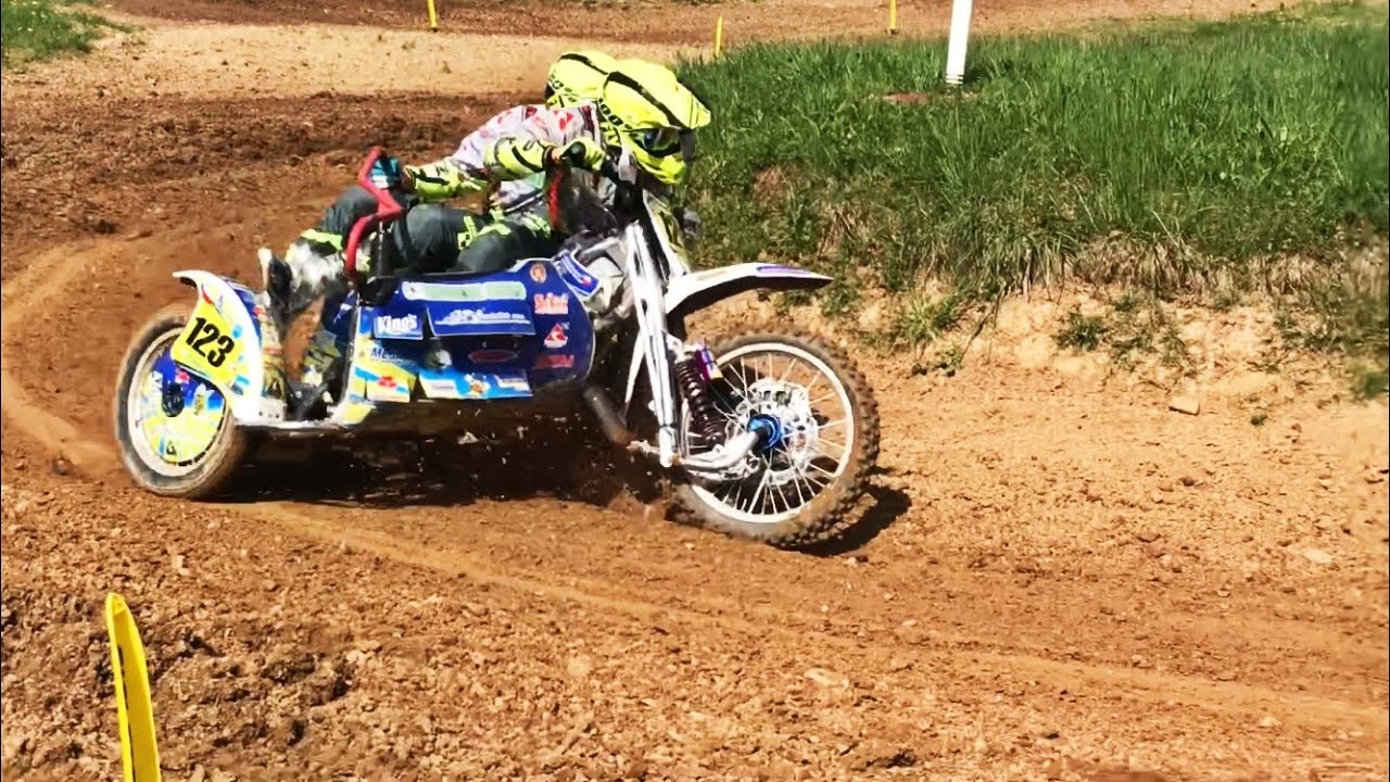 Motocross Seitenwagen DM Aufenau 2018 Lauf 1