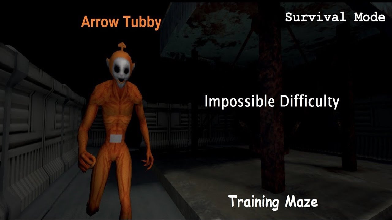Slendytubbies 3 - Survival Mode | Training Maze [Impossible Difficulty]