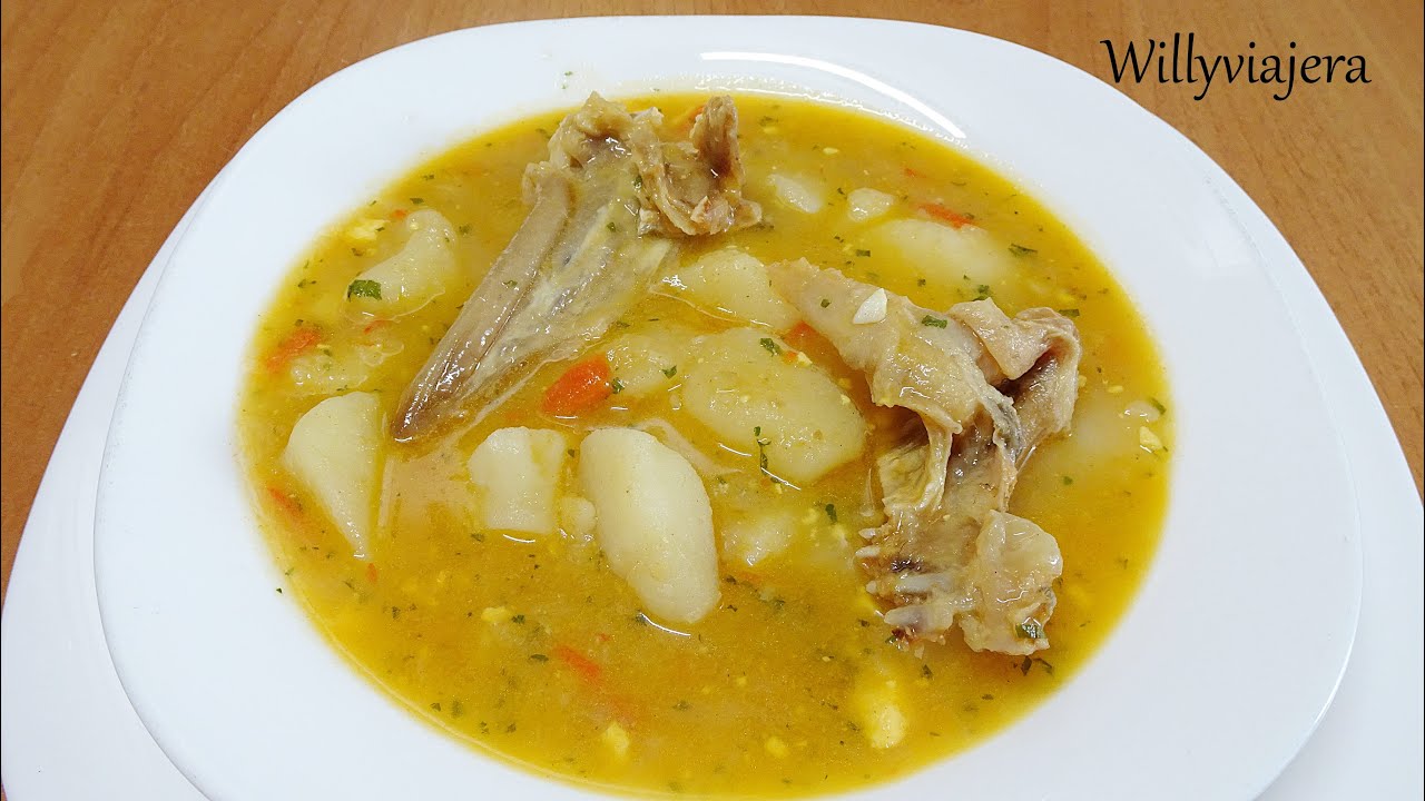 PATATAS CON CONGRIO SECO🍲🥔🐟