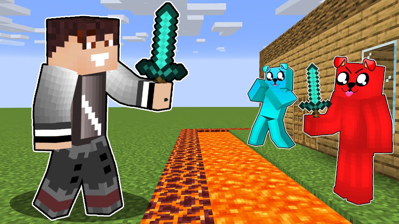 WOJAN vs TAJNA BAZA w Minecraft!