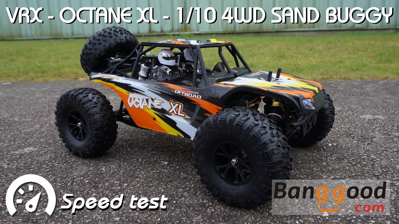 • VRX - Octane XL 1/10 4WD  - Speed test •