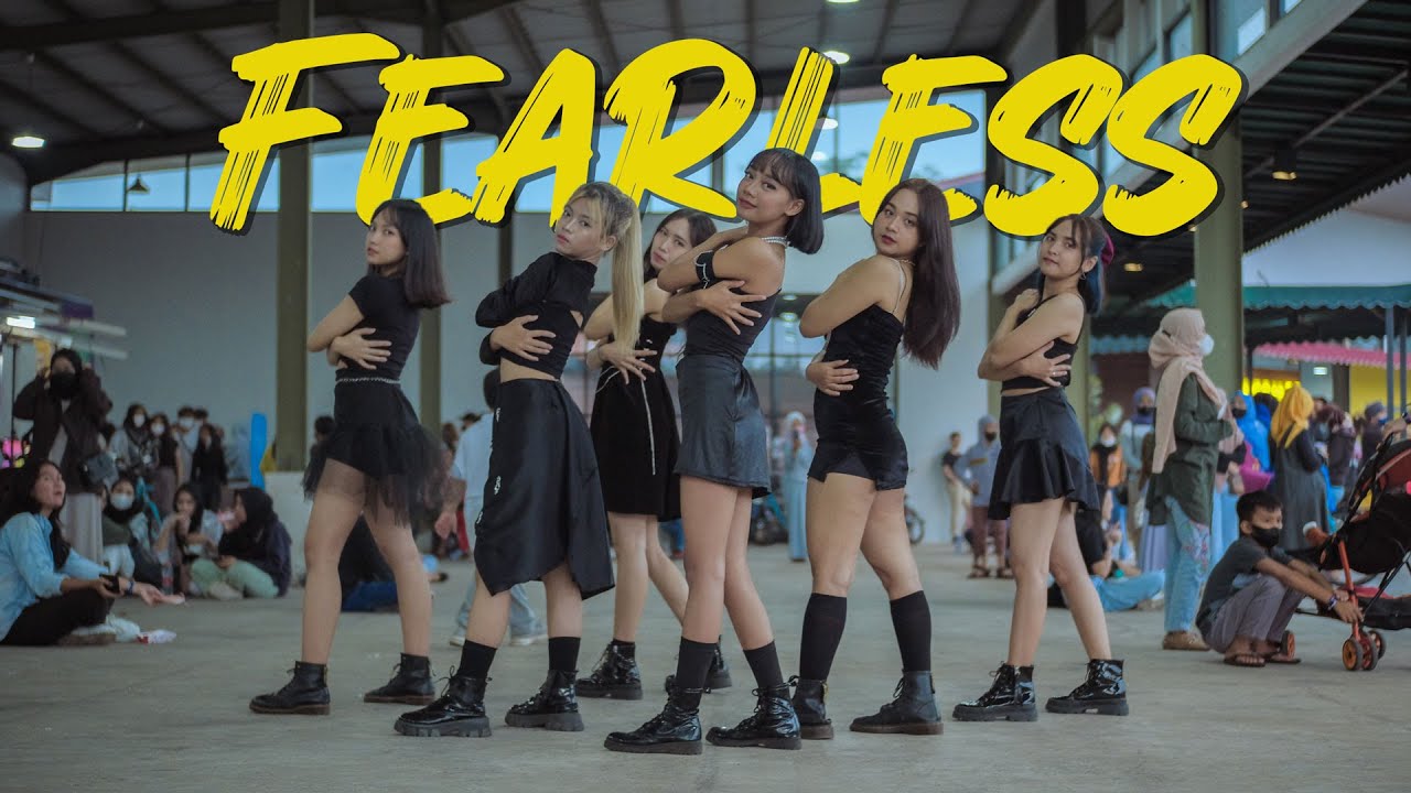 [KPOP IN PUBLIC] ONE TAKE LE SSERAFIM(르세라핌) - FEARLESS Dance Cover by XPTEAM from INDONESIA