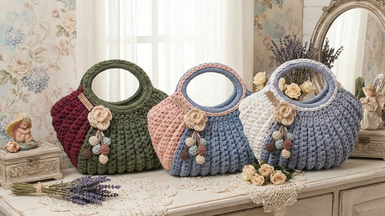  Bolsa de Crochê que é Sucesso de Vendas!