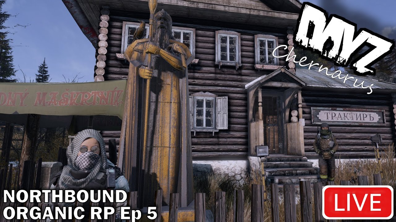 DayZ LIVE: Surviving Northbound Organic RP!
