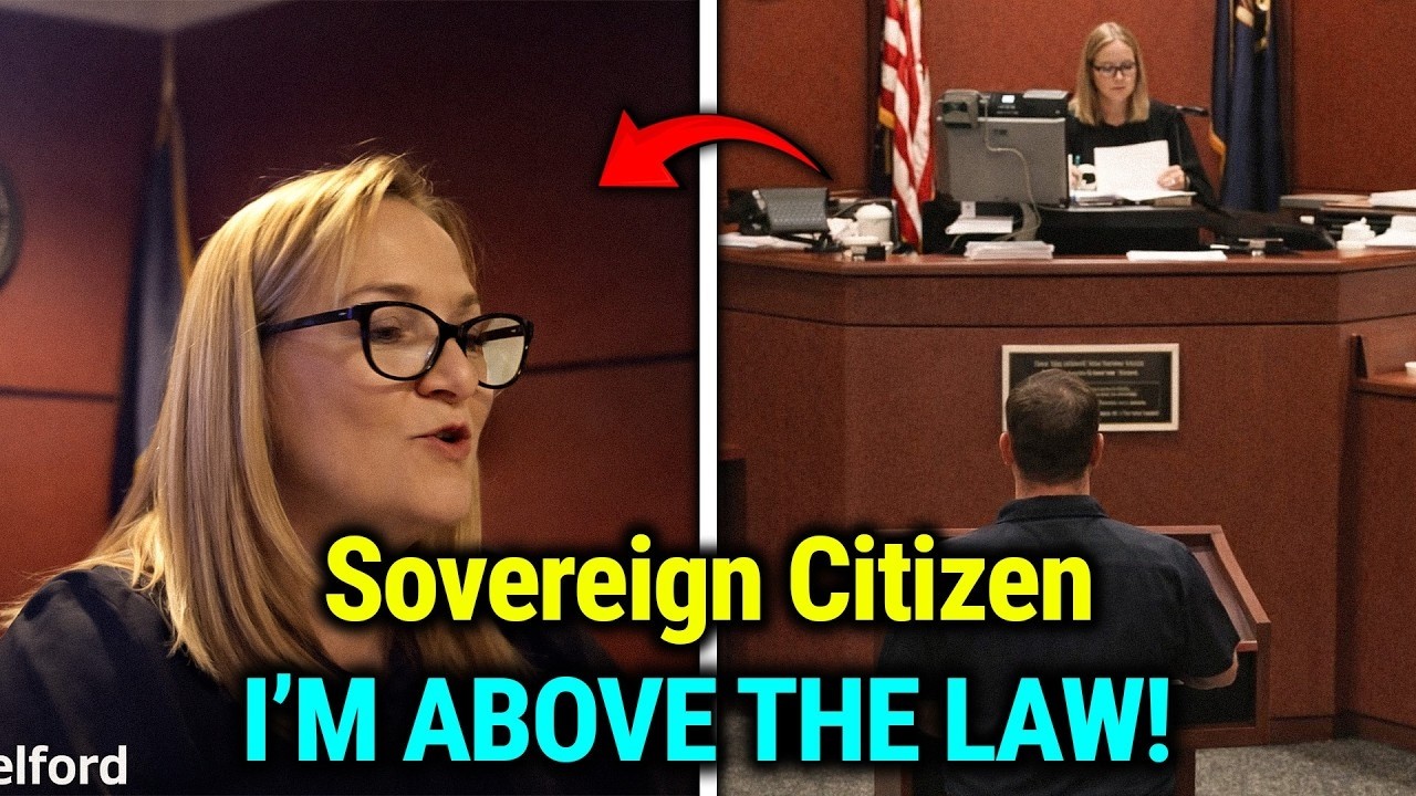 Sovereign Citizen Demands “Proof of Jurisdiction” — Judge Shuts Down His Fantasy Instantly
