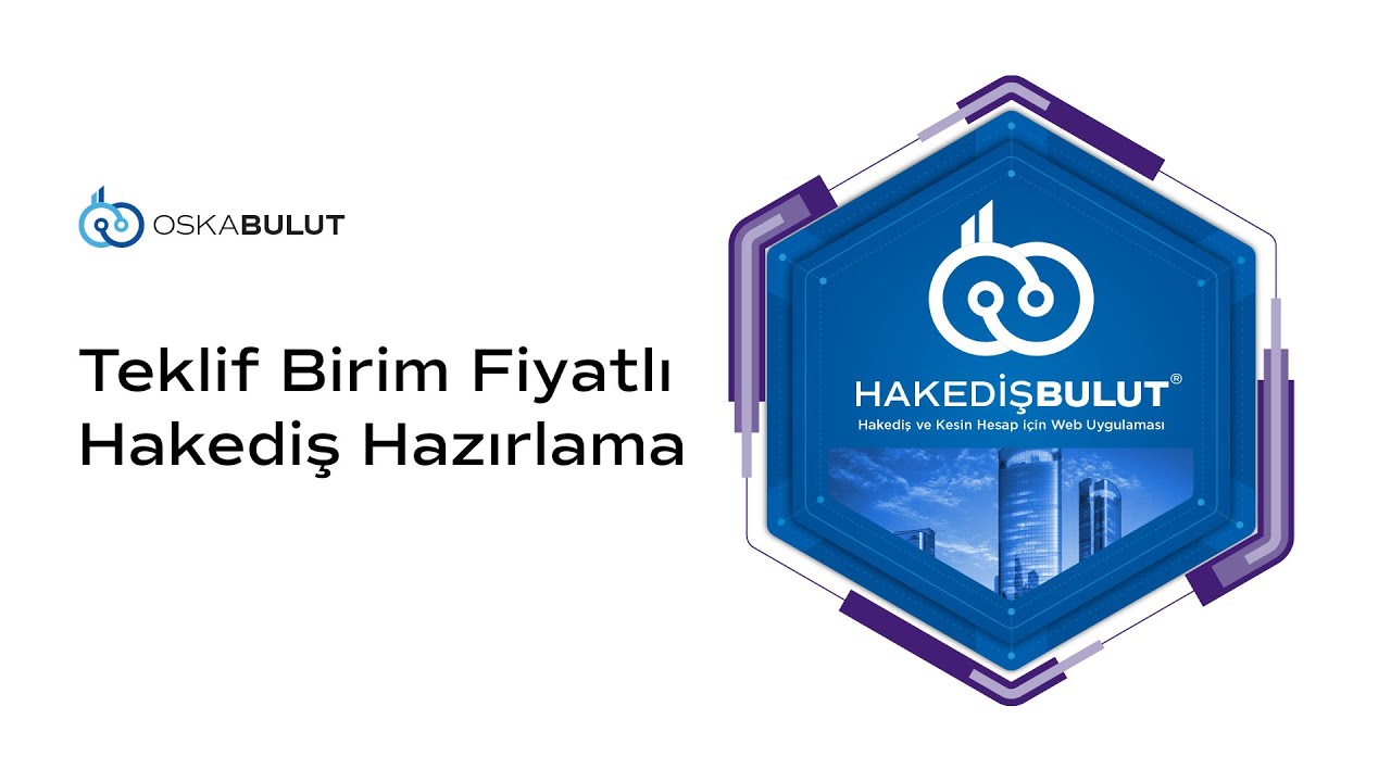 HAKEDİŞBULUT &Uuml;zerinden Teklif Birim Fiyatlı Hakediş Hazırlama Eğitimi