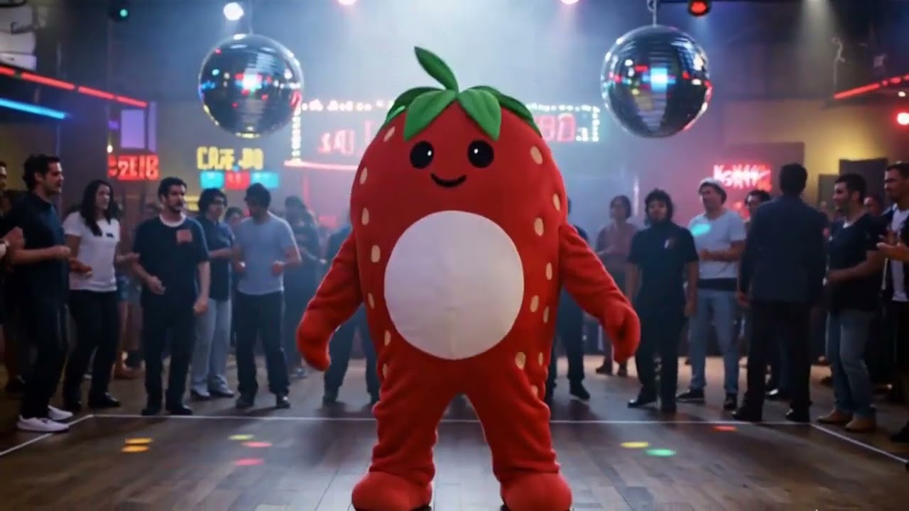 🍓 Strawberry Man Dance! 🎶 Action Songs for Kids & Toddlers