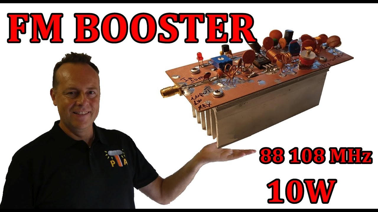 0903: FM BOOSTER 10W 88 108 MHZ SU BASETTA RAMATA