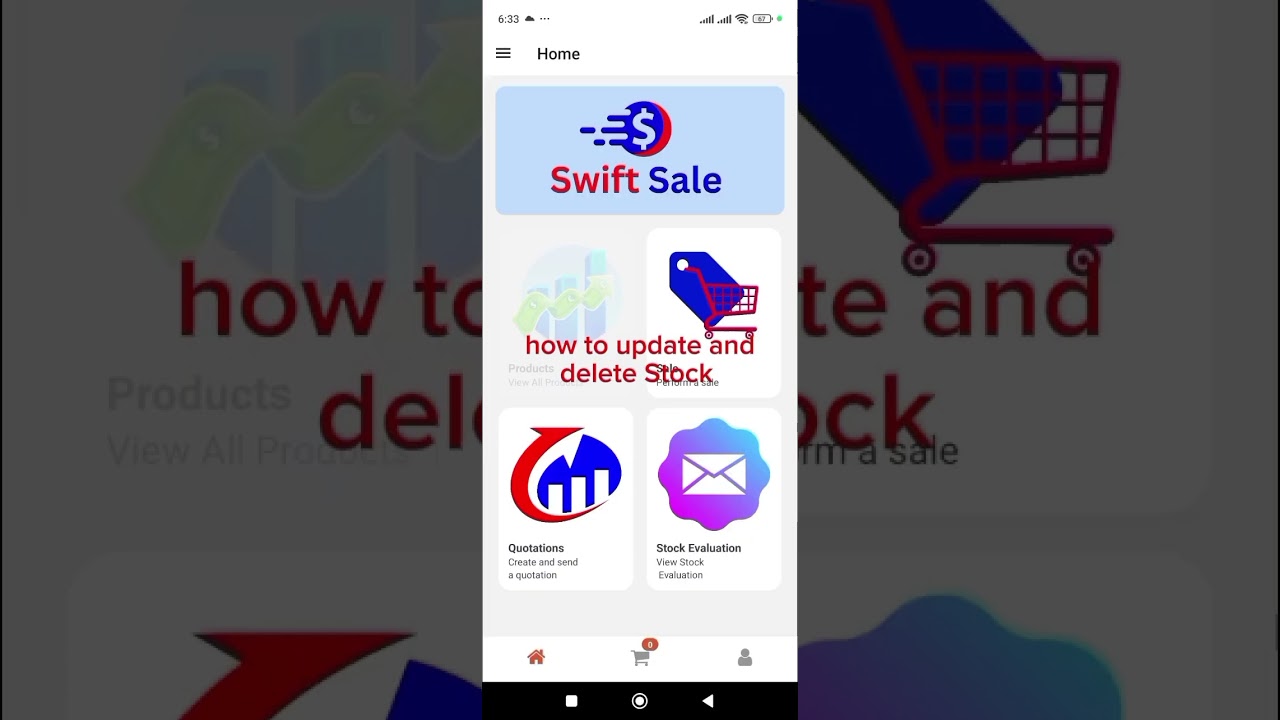 how to use Swiftsale app
