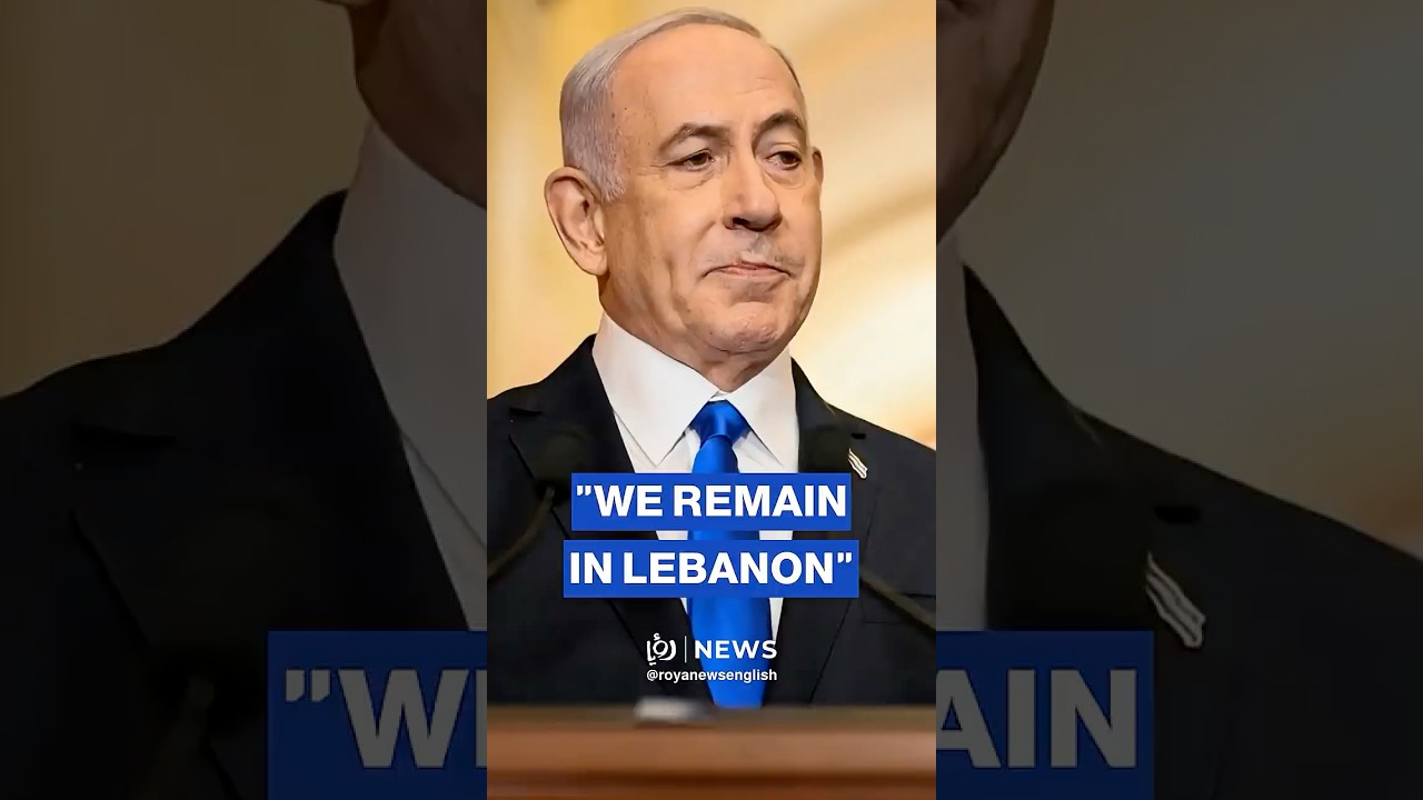 &ldquo;We remain in Lebanon in a widened security zone&rdquo; says Netanyahu on Lebanon ceasefire