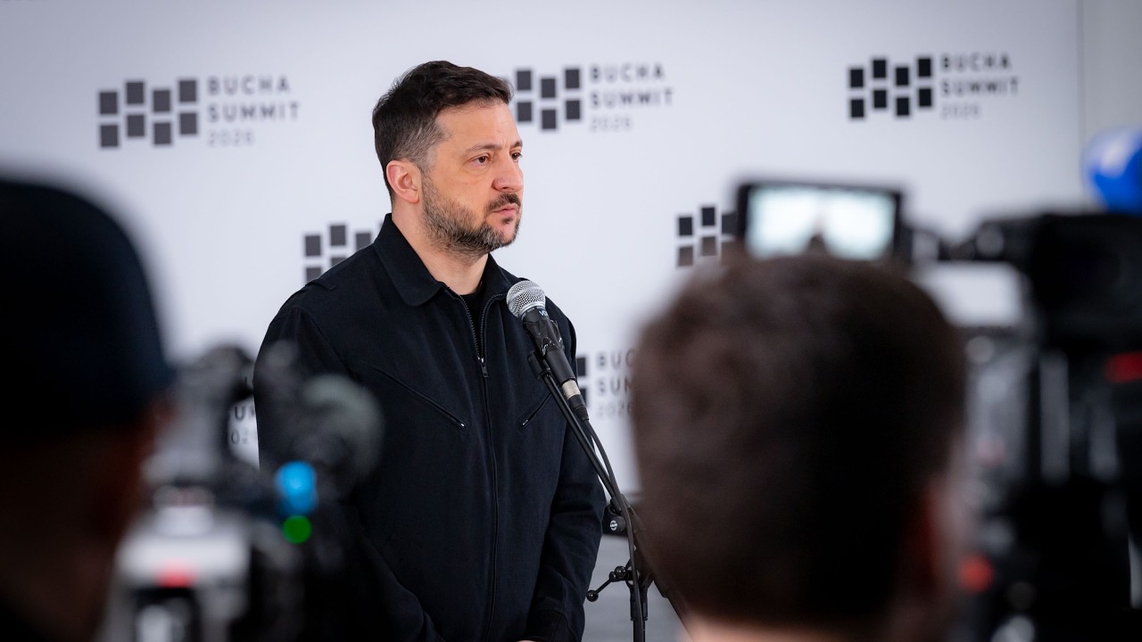 Пресконференція Володимира Зеленського під час Бучанського саміту 31.03.2026