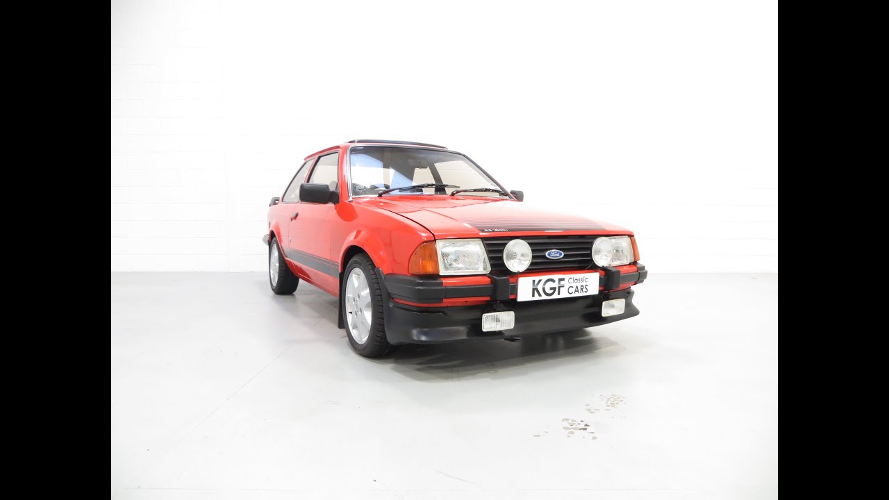 A Rare Iconic Ford Motorsport Developed Escort RS1600i with an Extensive History File.  SOLD!