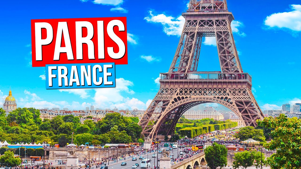 PARIS - FRANCE (city tour & must-see tourist attractions in 2 minutes)