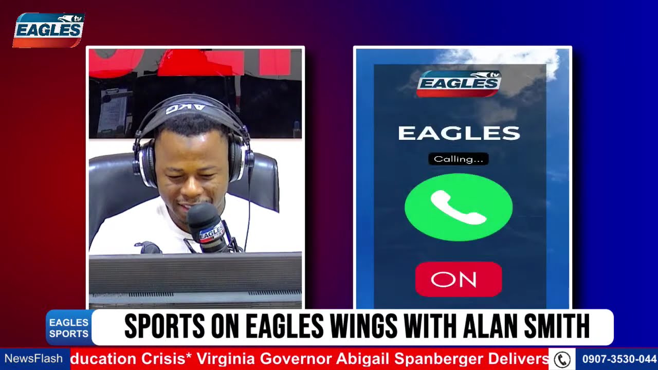 SPORTS ON EAGLES WINGS WITH ALAN SMITH