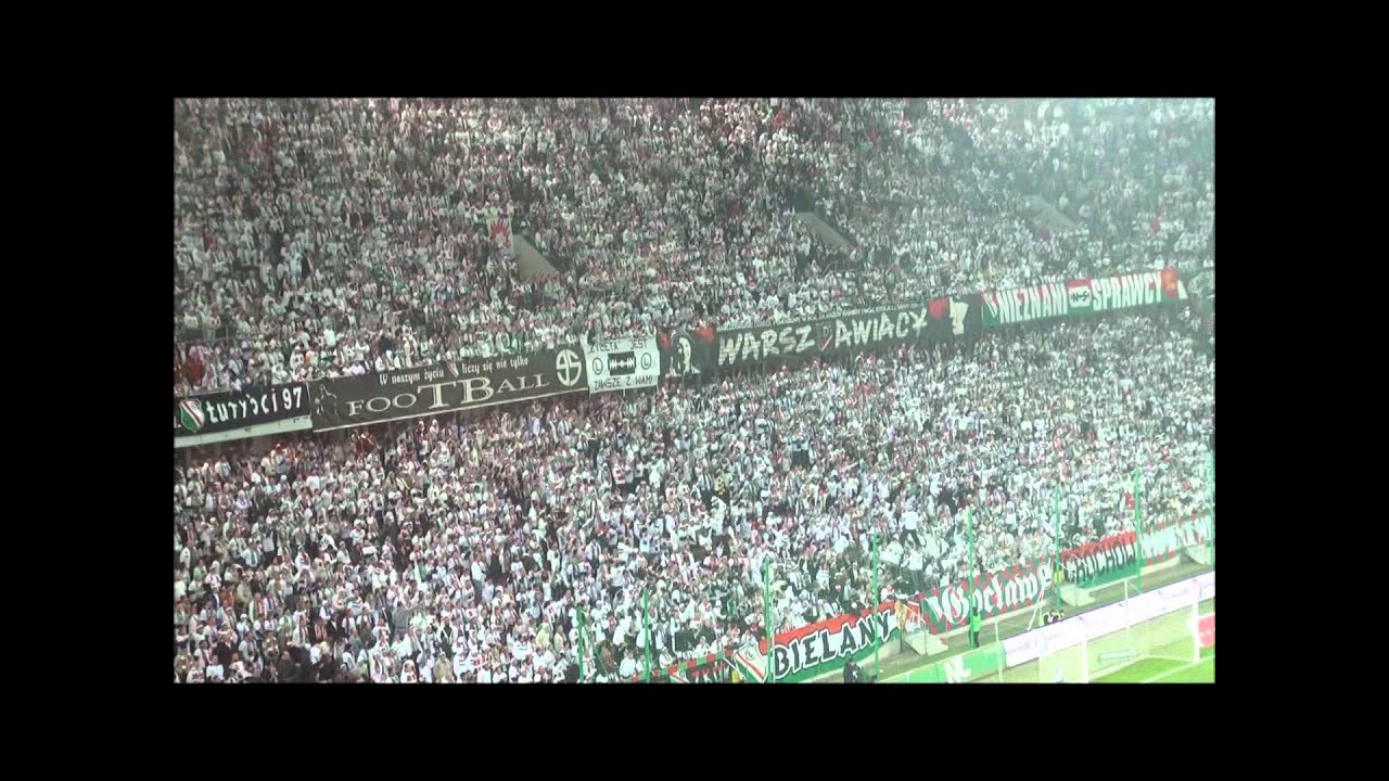 Cisza i nagle hej Legia Gol!