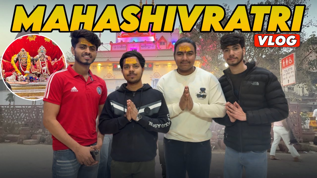 MAHASHIVRATRI 2026 🔱 | Gauri Shankar Mandir | Chandani Chowk | Mahashivratri Vlog 