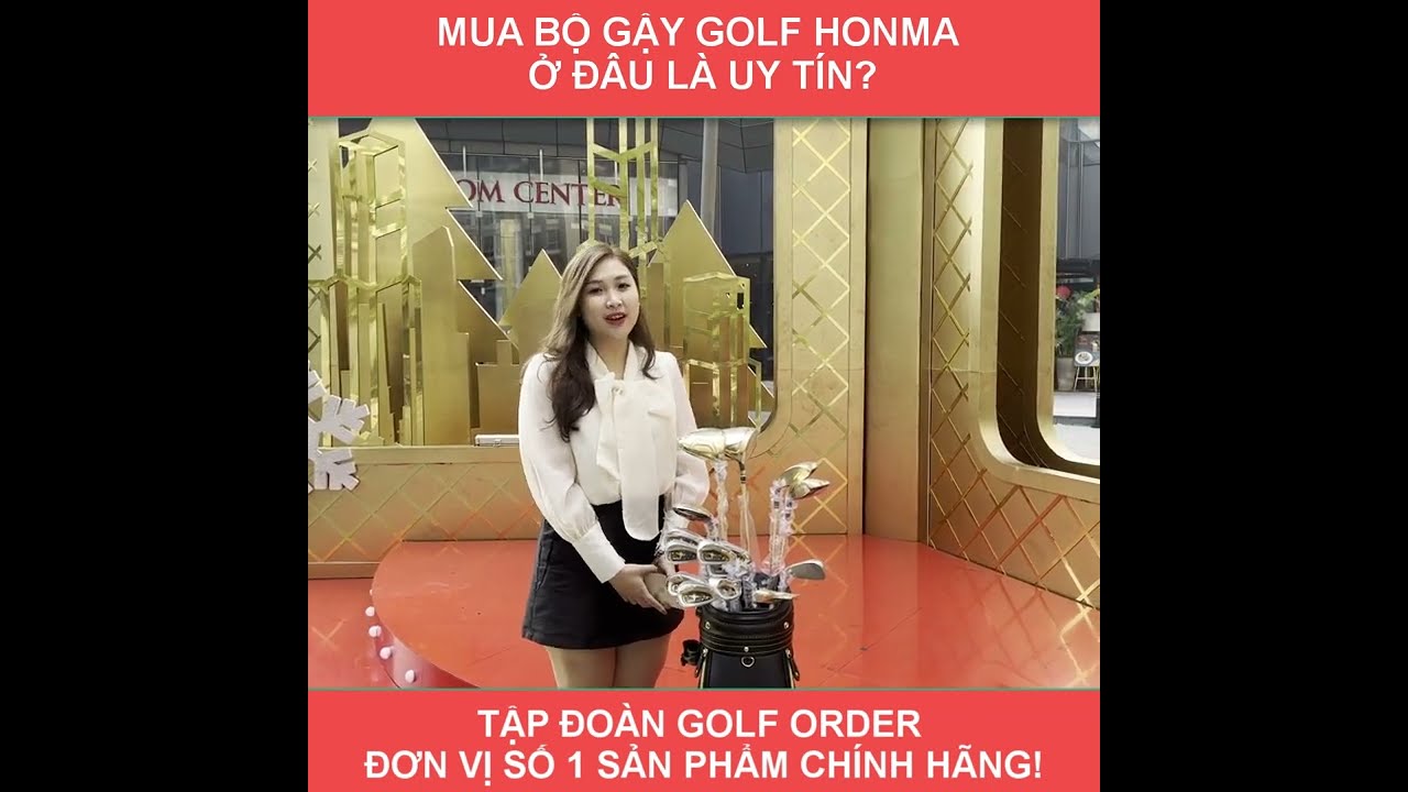 [GOLFORDER] SI&Ecirc;U PHẨM BỘ GẬY GOLF #HONMA AIZU CAO CẤP