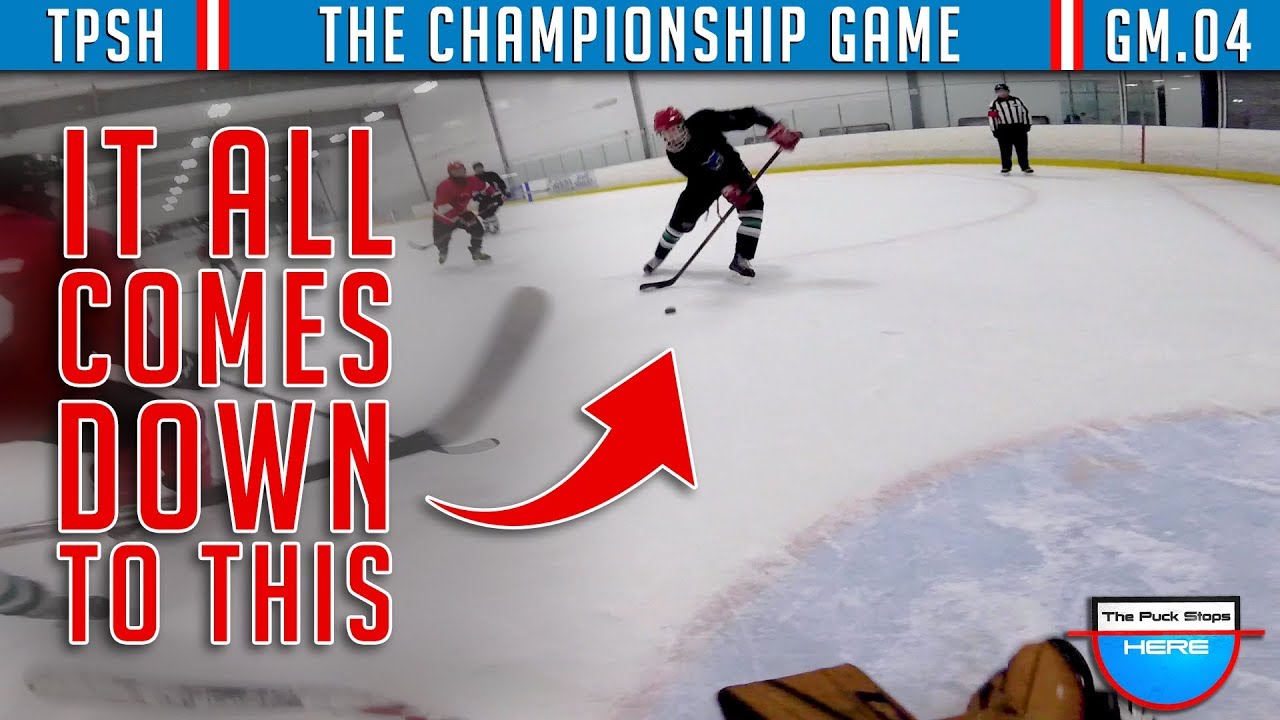 ASHL Championship - FULL GAME | GoPro Hockey Goalie Video - Finals