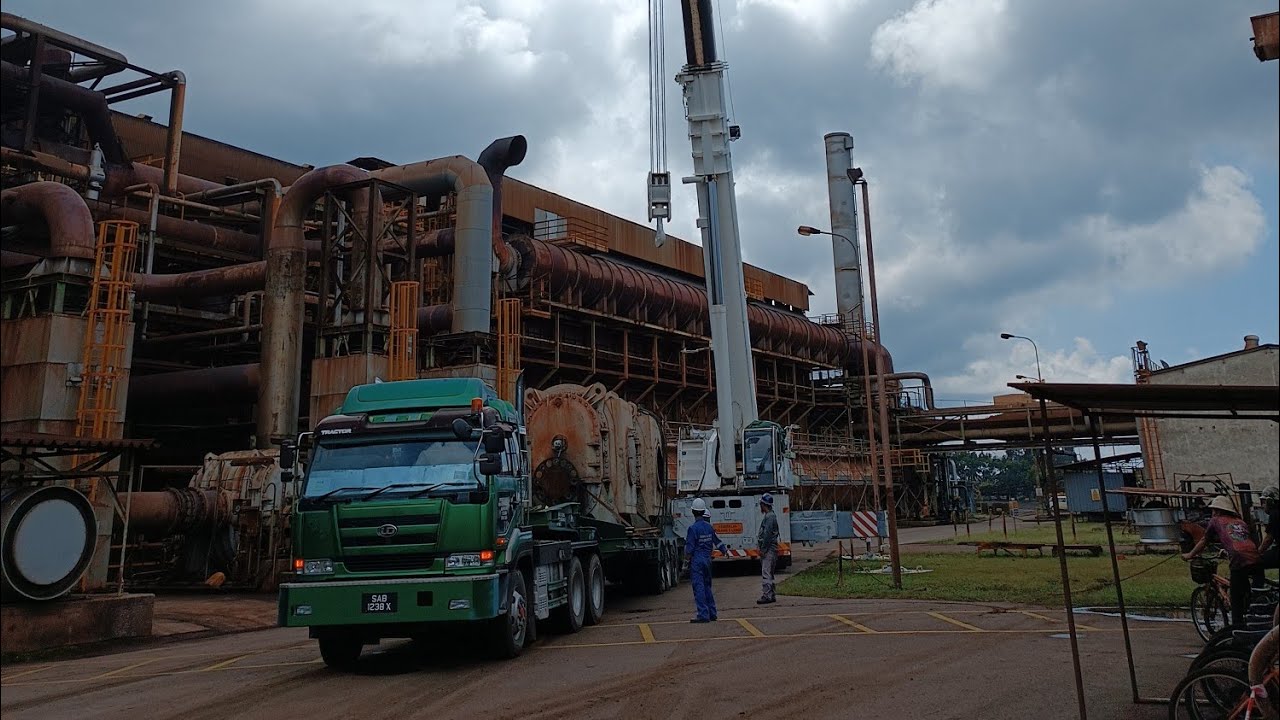crane terex demag AC 200-1 install turbin 30 ton