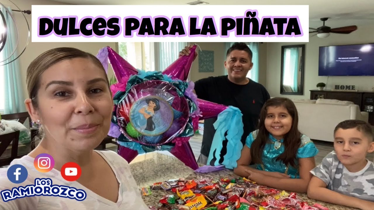 PIÑATA LLENA DE DULCES 🟢 ORDENANDO PASTEL DE TRES LECHES 🍰