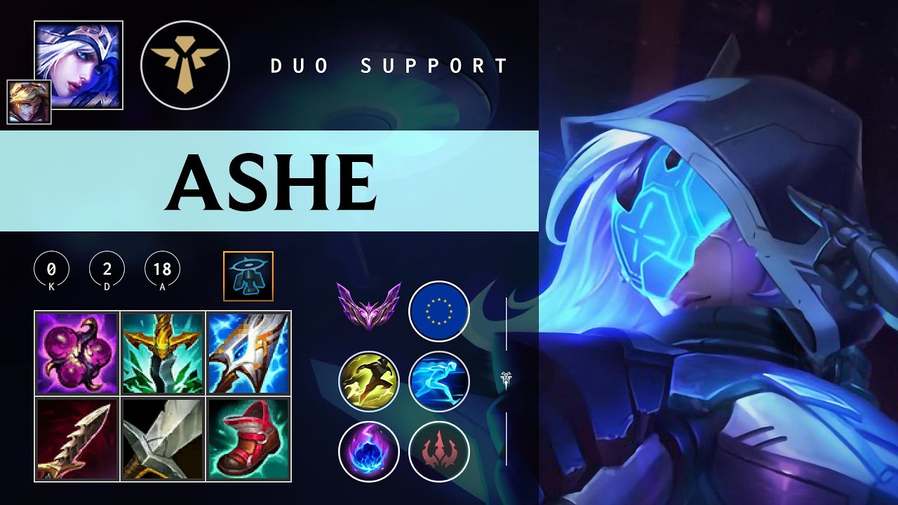 Ashe Support vs Janna - EUW Master Patch 26.03
