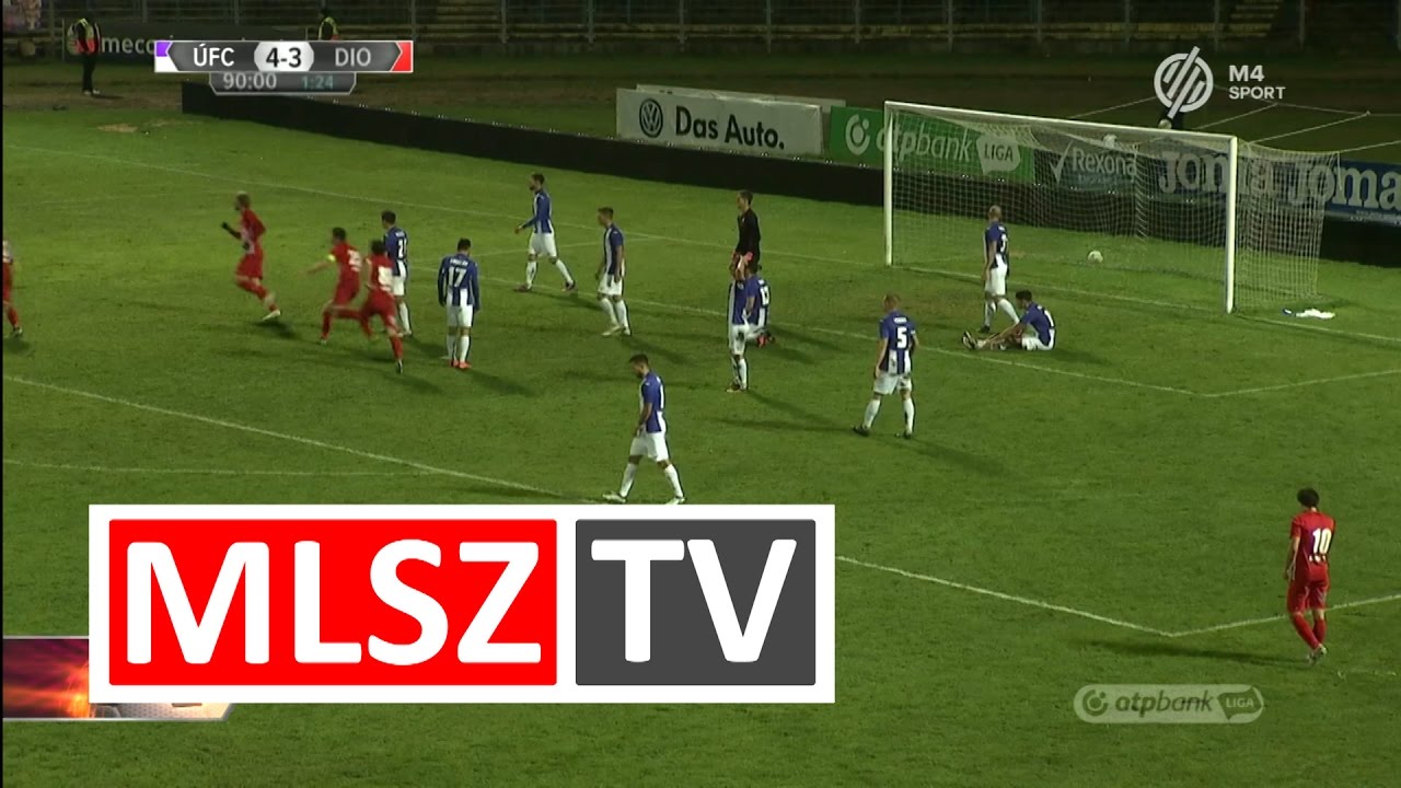 Újpest FC - DVTK | 4-4 | OTP Bank Liga | 13. forduló | MLSZTV