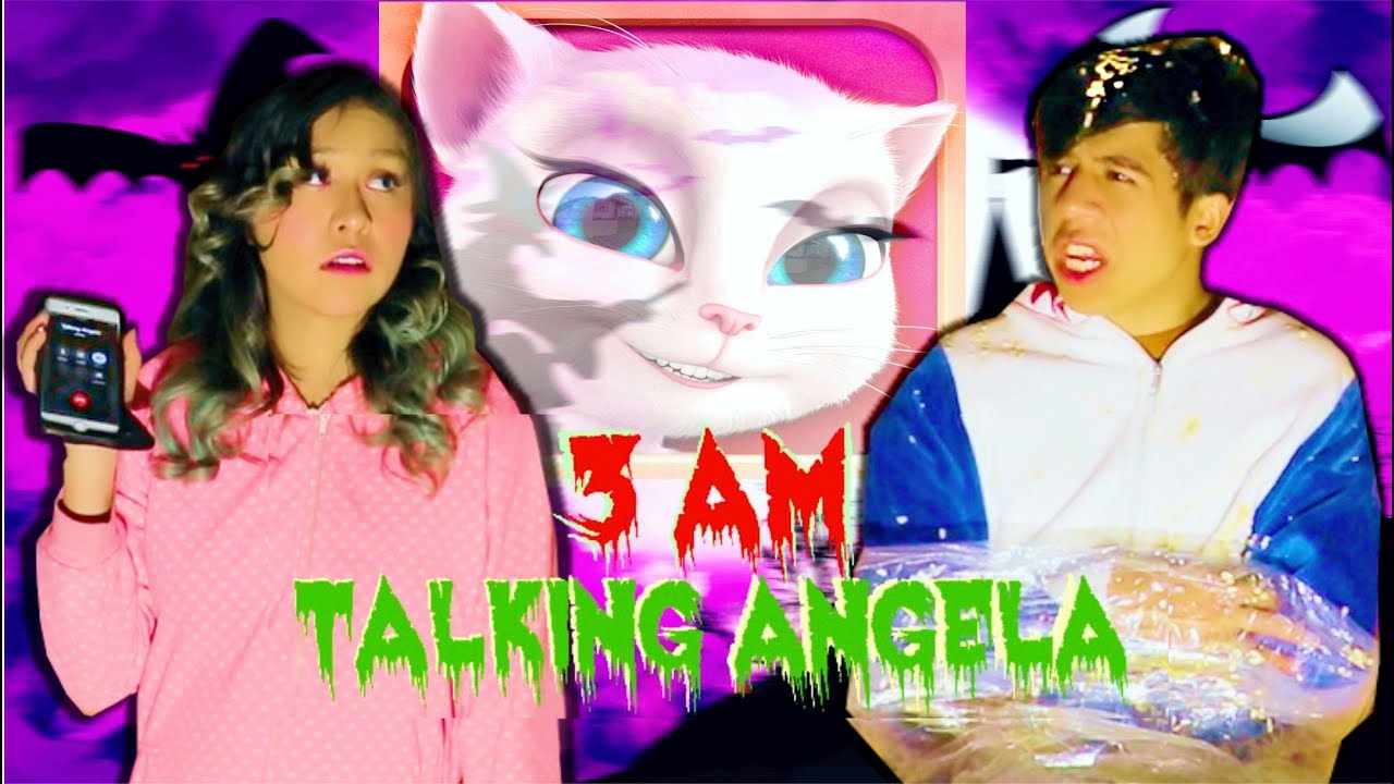 NUNCA LLAMES a TALKING ANGELA a las 3AM!! Qué miedo!!