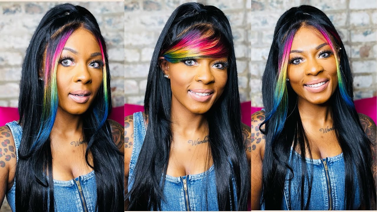 Zury Sis Beyond Synthetic Half Up/Down + SB Bang HD Lace Front Wig - LF-SB KAIA