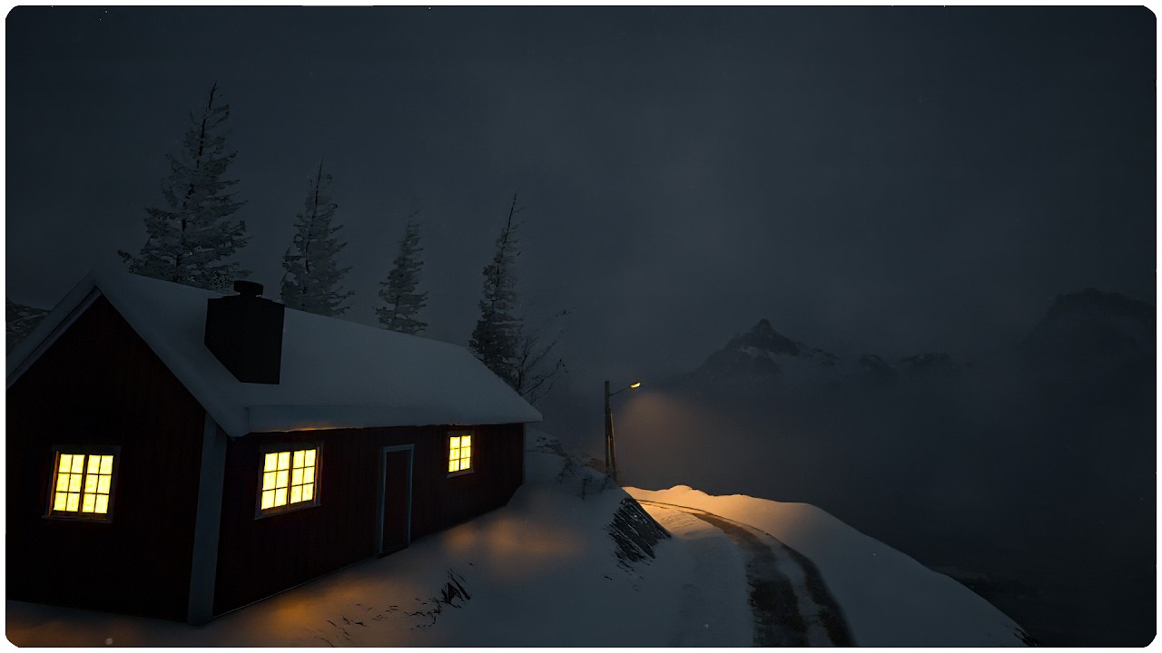 The Calm Sleep I've Always Wanted: Winter Storm & Spatial Blizzard | 10 Hours of Binaural Windy ASMR