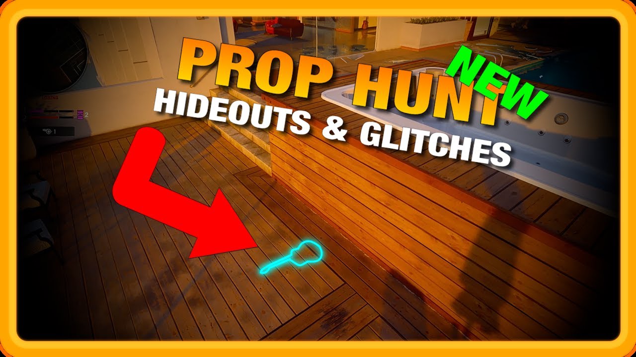 BO6 NEW WORKING HIDEOUTS & GLITCHES  IN PROP HUNT
