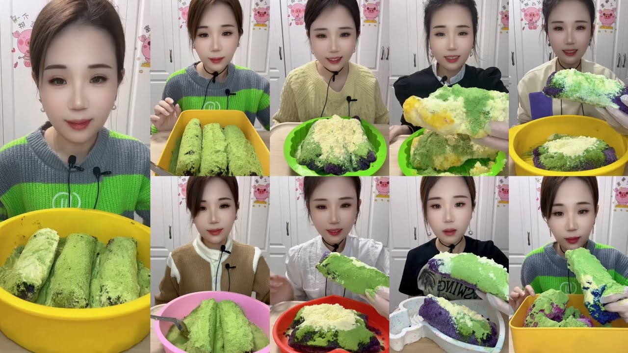 YY HEAVY MATCHA & MILK POWDER ICE EATING ROLLS