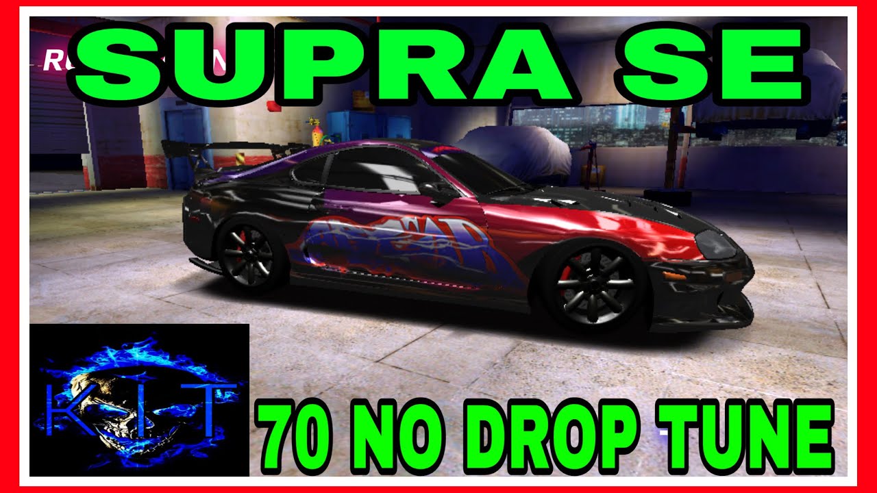 (( SUPRA SE )) 70 NO DROP TUNE. THIS TUNE Can run 9.45X thanks for watching 👍 RUSH RACING 2